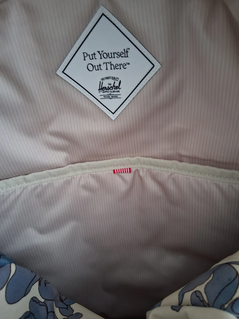 Herschel Supply Co. Nova backpack in the Moonbeam Floral Waves
